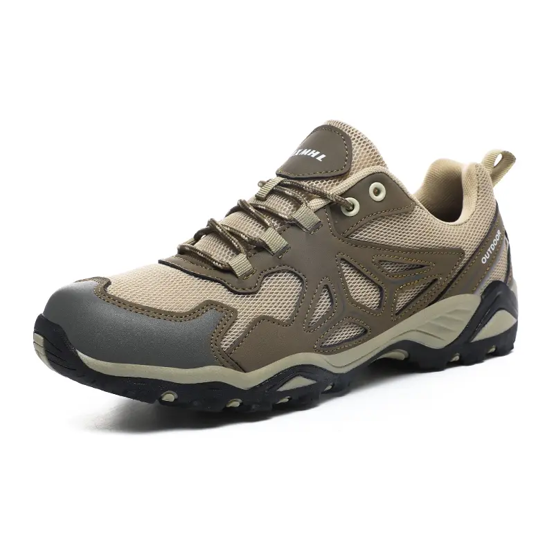 Men Hiking Shoes Autumn Outdoor Sports Climbing Walking Shoes Men Trekking Sneakers Breathable Climbing Camping Non Slip Size 46