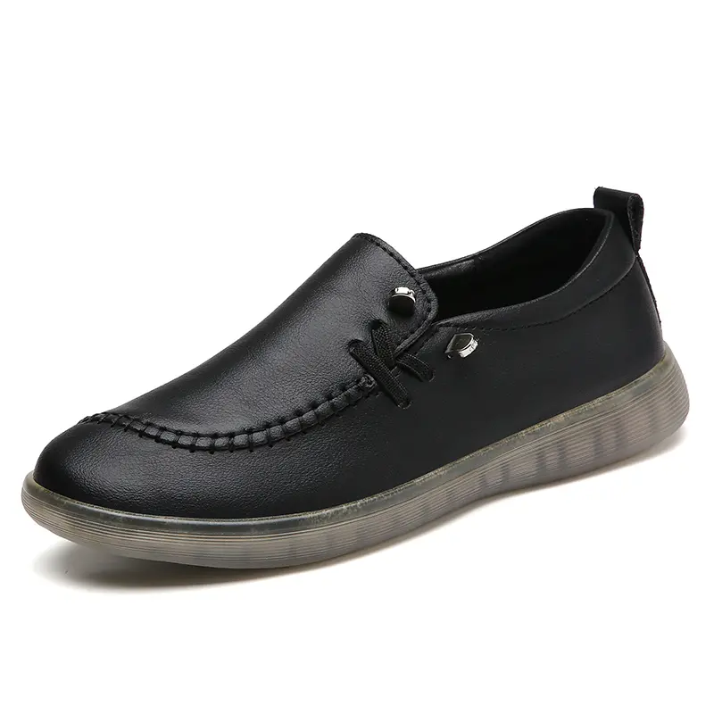 Shoes for Women Moccasins Flats Woman Loafers Genuine Leather Female Shoes Slip On Ballet Nurse Women's Shoes Plus Size 2025