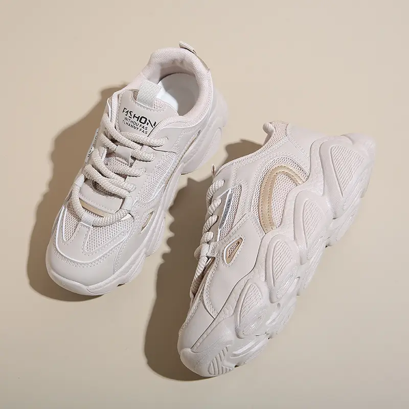 2025 Retro Women Shoes Summer High Quality Platform Shoes Casual Sneakers Versatile Designer Shoes Fashion Women Sneakers