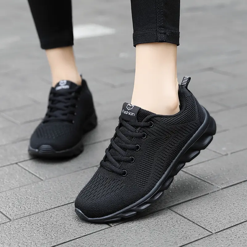 Women Sports Shoes Outdoor High Quality Running Shoes Breathable Athletics Casual Sneaker Ladies Non-slip Sport Walking Shoes