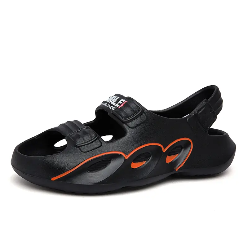 Men's Summer Outdoor Wearable Slippers Thi Bot Anti-Slip Wear-Resistant Driving Sports Big Size Casual Beach Sandals Thick Botto