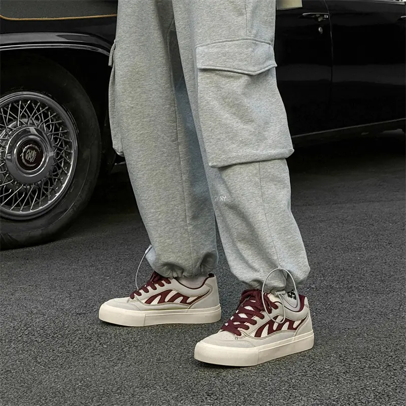 Men Platform Mens Skateboarding Shoes Fashion Skateboard Sneakers Non Slip Streetwear Casual Sports Tennis Platform Luxury Footw