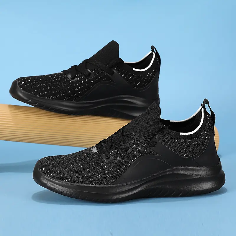 Breathable Lace-up Running Shoes for Women, Air Cushion Athletic Sneakers with Lightweight Mesh, Outdoor Sports Training Shoes