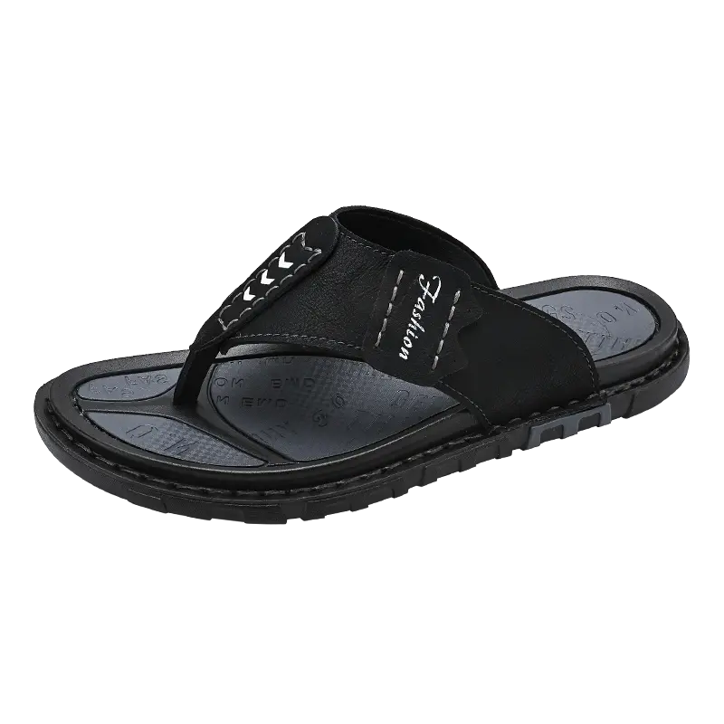 Flip Flops Summer Mens Outdoor Thick Soled Beach Shoes Breathable Cool Non Slip Comfort Sandals Male Casual Hiking Sandals 47