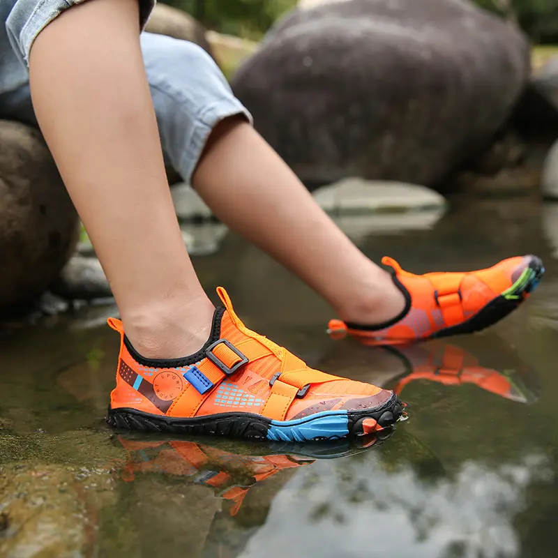 New Arrival Men's Water Shoes Aqua Shoes Quick Drying Anti-Slip Five Finger Wear-Resistant High-Quality Sneakers Size 35-46