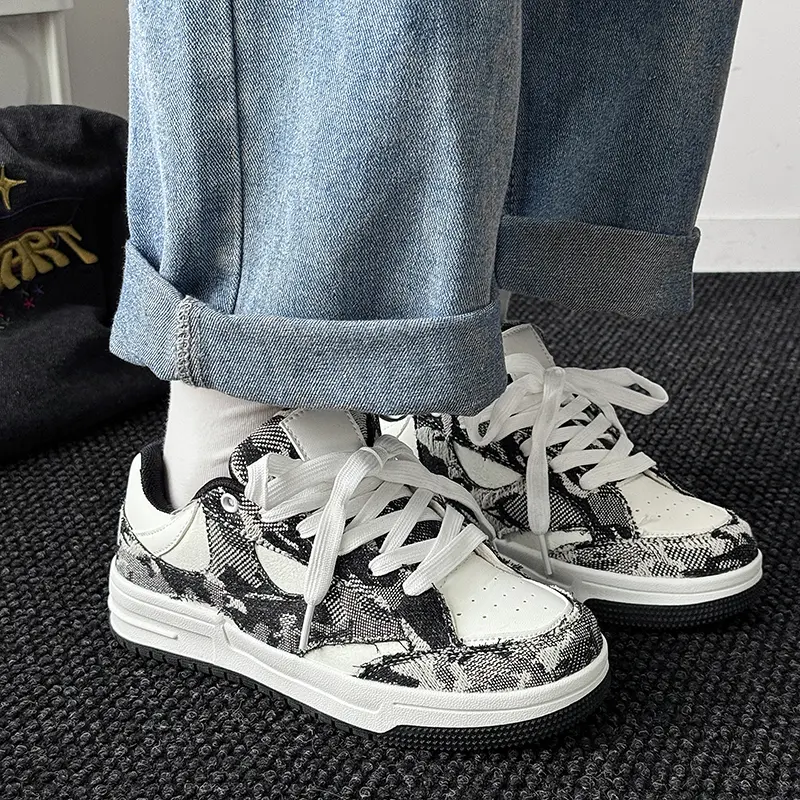 Couple sneakers casual daily ins trend niche design mandarin duck shoes dopamine color matching casual day Women Sneakers Man Re