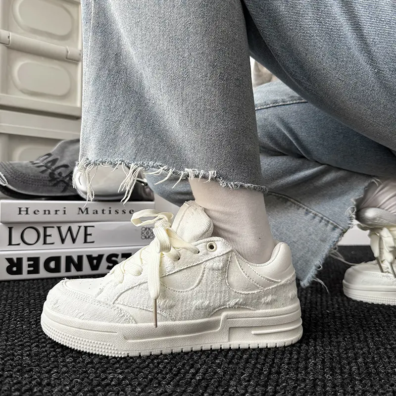 Couple sneakers casual daily ins trend niche design mandarin duck shoes dopamine color matching casual day Women Sneakers Man Re