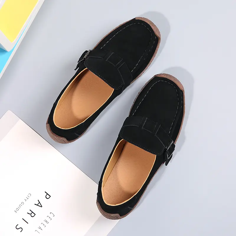 Leather Ladies Loafers Autumn Womens Shoes Platform Flats Sneakers Female Moccasins Shoe Women Creepers Shoes