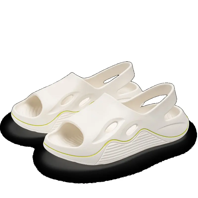 Soft Sole Slippers Men SummerNon-Slip Beach Man Comfortable Thick Bottom Platform Sandals Casual EVA Lightweight Walking Beach