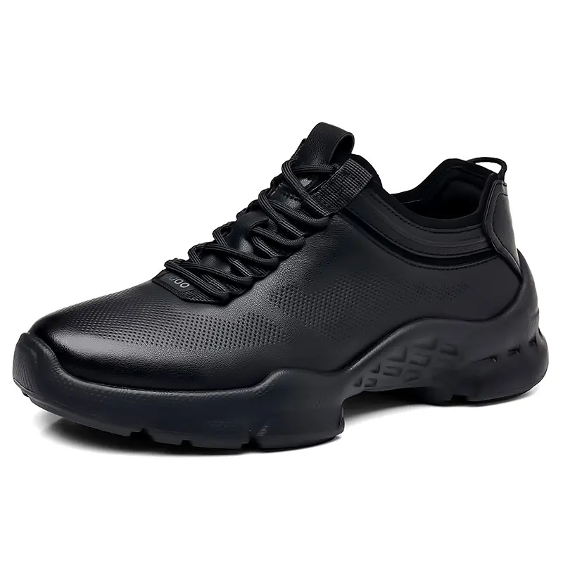 Men's Hiking 2025 New Fashionable Casual Shoes Breathable Comfortable Sports Outdoor Leather Hiking Wear-resistant Men's Shoes
