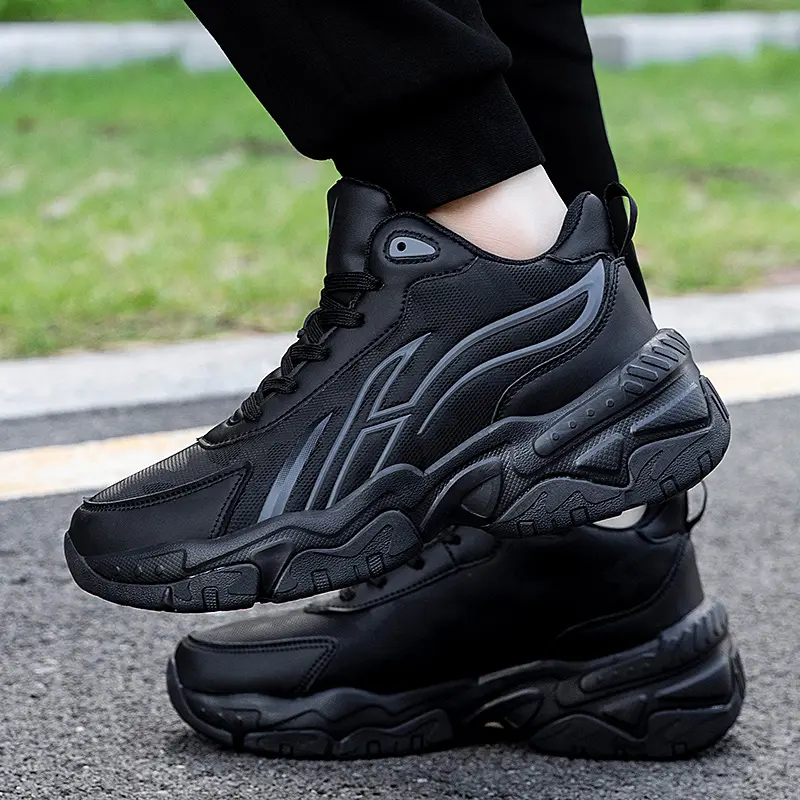 Sneakers Men Casual Shoes Sports Boys Plus Big Size 48 Tenis Masculino Anti-Slip High Top Luxury Comfortable Fashionable Versati