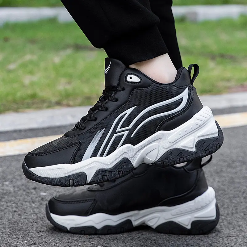 Sneakers Men Casual Shoes Sports Boys Plus Big Size 48 Tenis Masculino Anti-Slip High Top Luxury Comfortable Fashionable Versati