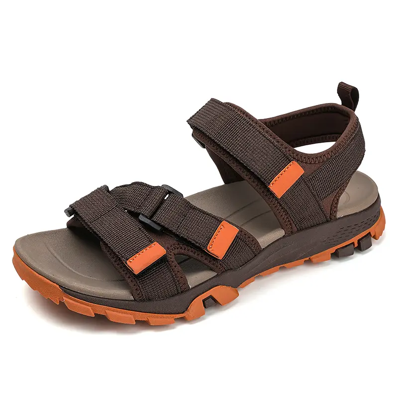 Fashion Men's Sandals Summer Soft Beach Comfortable Sandals Outdoor Men Open Toe Roman Casual Beach Sandals Size 45