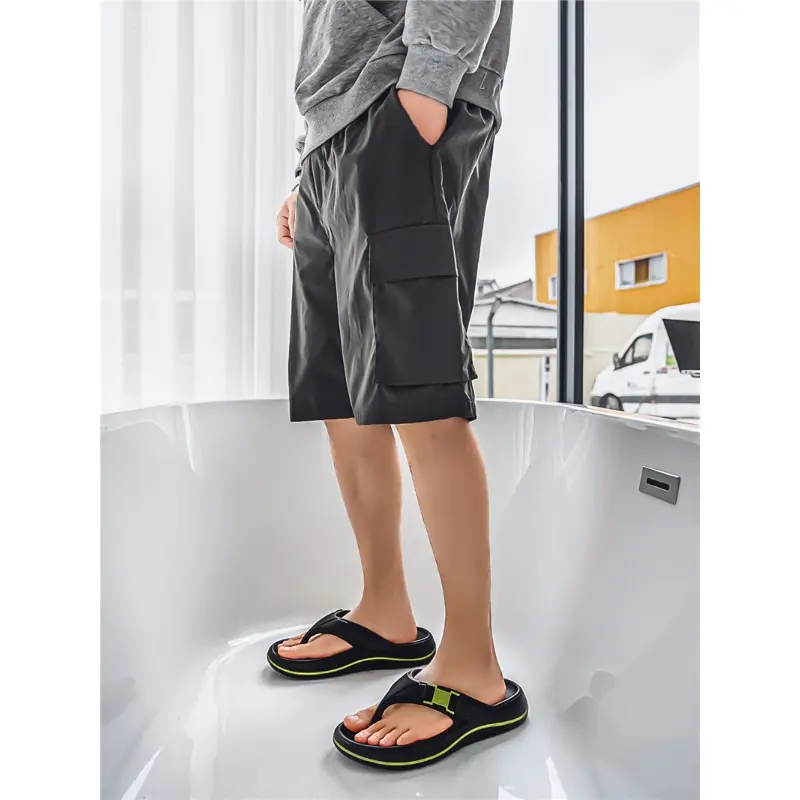 Summer Men's Flip-flops Orthopedic Sandals Outdoor Fashion Trend Comfortable Beach Men Casual Shoes House Flip Flops Home Shoes