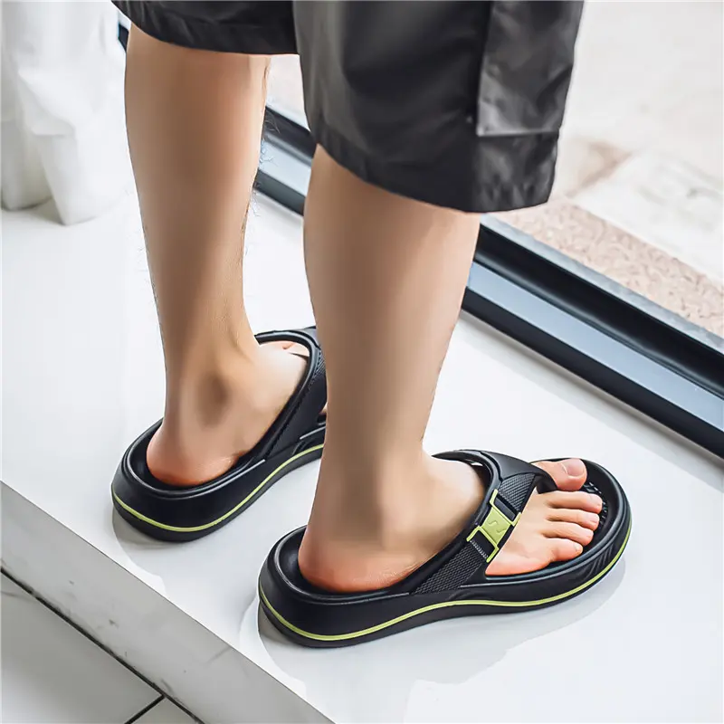 Summer Men's Flip-flops Orthopedic Sandals Outdoor Fashion Trend Comfortable Beach Men Casual Shoes House Flip Flops Home Shoes