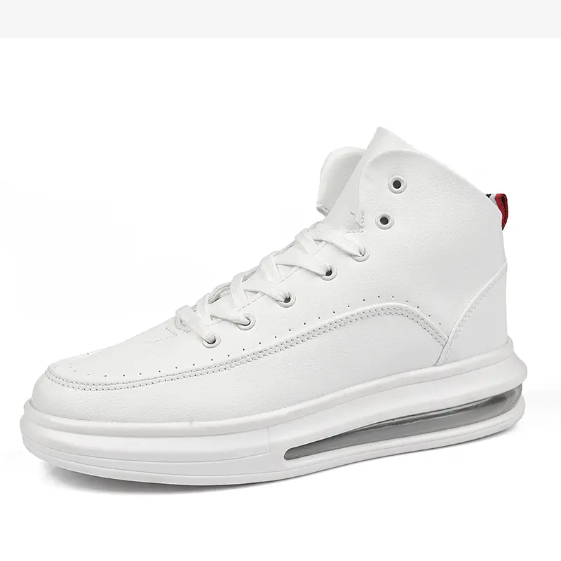 Brand Mens High-top Sneakers Trend Non-slip Small White Shoes Casual Sport Tennis Shoes Outdoor Teenager Confortable Gym Shoes