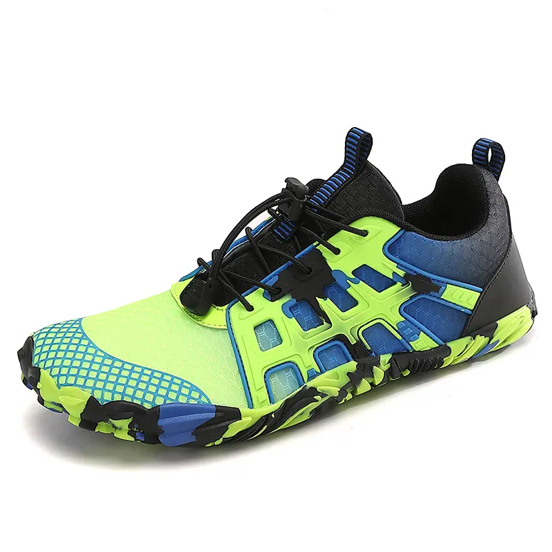 Men's Quick-Dry Breathable Aqua Shoes Men Women Couples Outdoor Beach Five Finger Swimming Hiking Wading Upstream Sneakers
