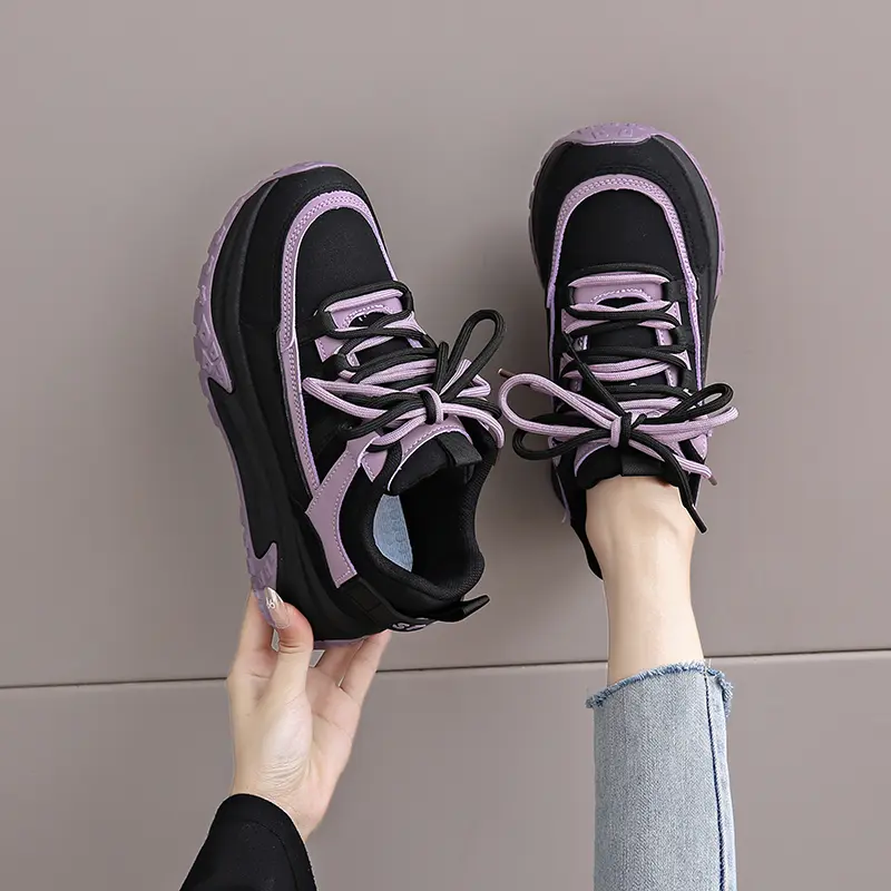 Ladies Footwear 2025 New Korean High on Platform Women's Dad Shoes Designer Luxury Aesthetic Original Arrival Quality Offers