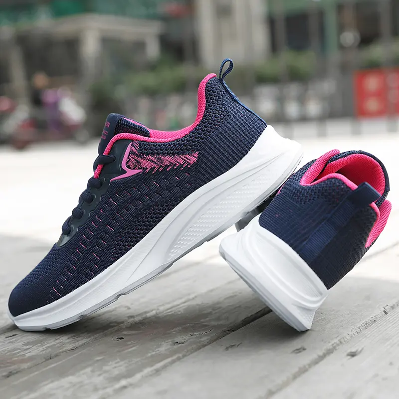 Ladies Shoes Sneakers for Women Womens Summer Sneakers Comfortable Non Slip Soft Lightweight Running Flats Fashion Round Toe