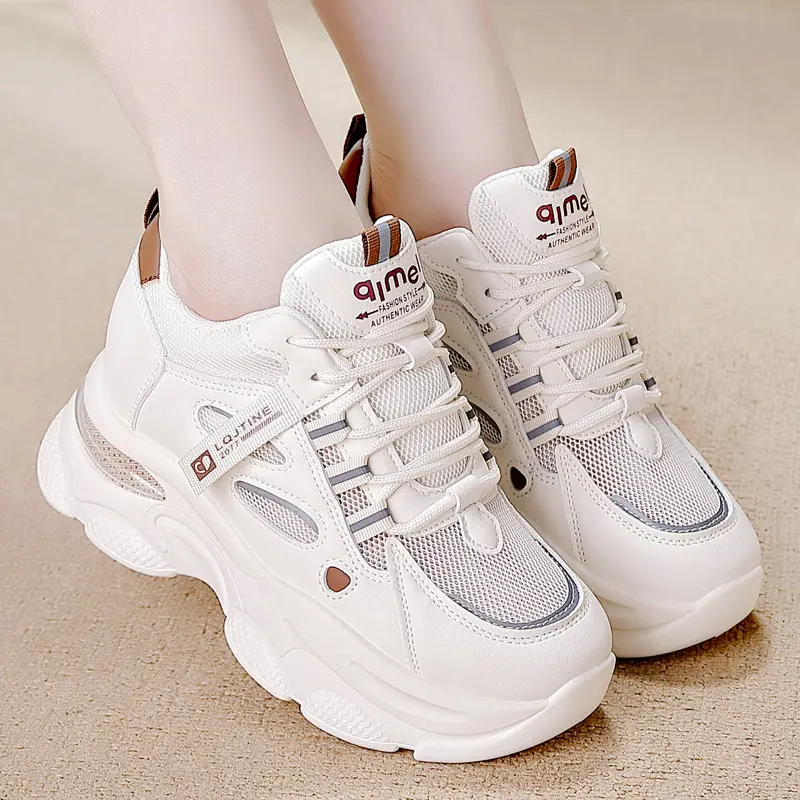 2025 Retro Women Shoes Summer High Quality Platform Shoes Casual Sneakers Versatile Designer Shoes Fashion Women Sneakers