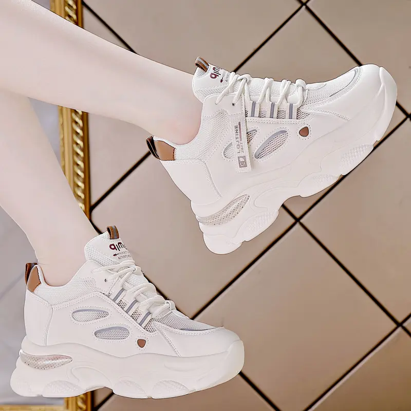 2025 Retro Women Shoes Summer High Quality Platform Shoes Casual Sneakers Versatile Designer Shoes Fashion Women Sneakers