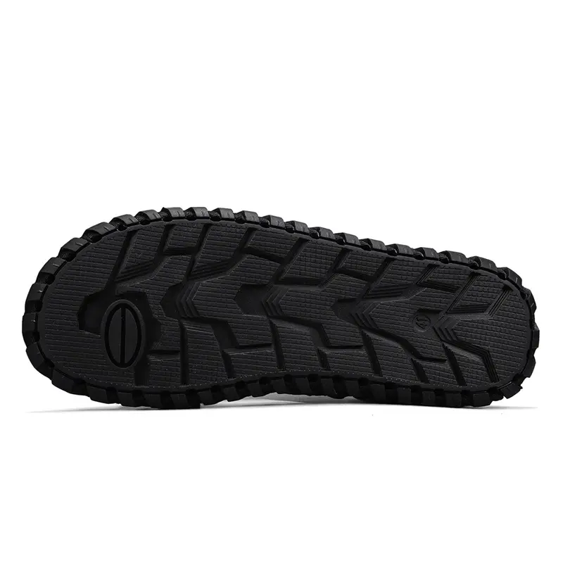 Men's Summer Crocodile Leather Sandals Trend Net Red Versatile Sandals Men Import Leather Slipper Male Sandals Personality Shoes