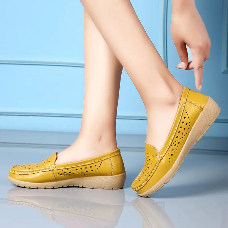 Women Flat Shoes New Women Walking Shoes Slip on Flat Shoes Round Toe Sneakers Women Shoes Lightweight Shoes Women Large Size