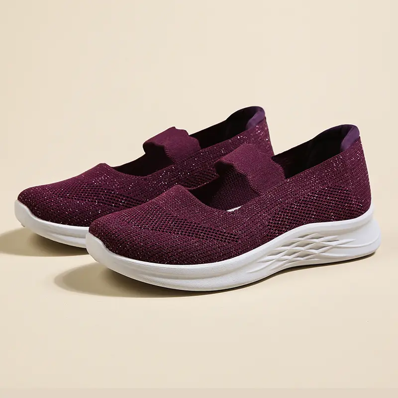 New 2025 Women's Casual Soft Sole Breathable Shoes Woman Summer Sneakers Walking Lightweight Maternity Shoes Size 41