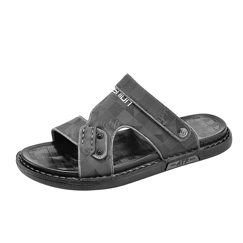 Fashion Sandals Men Summer Comfortable Adult Mens Casual Slippers Beach Shoes For Men Non slip Open toe Sandals Male