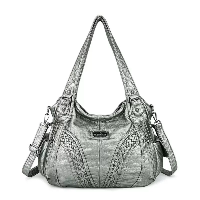 Angel Kiss Y2K Tie Dye Leopard Print Millennium Crossbody Bag Briti Sle Motorcycle Bag Casual Pure Color Mixed Material
