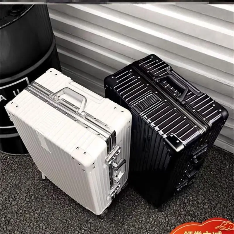 Large 26/28/32/34/36 Inch Suitcase Big Trolley Bag Travel Bag with Loable Combining ABS PC Material for Youth ex
