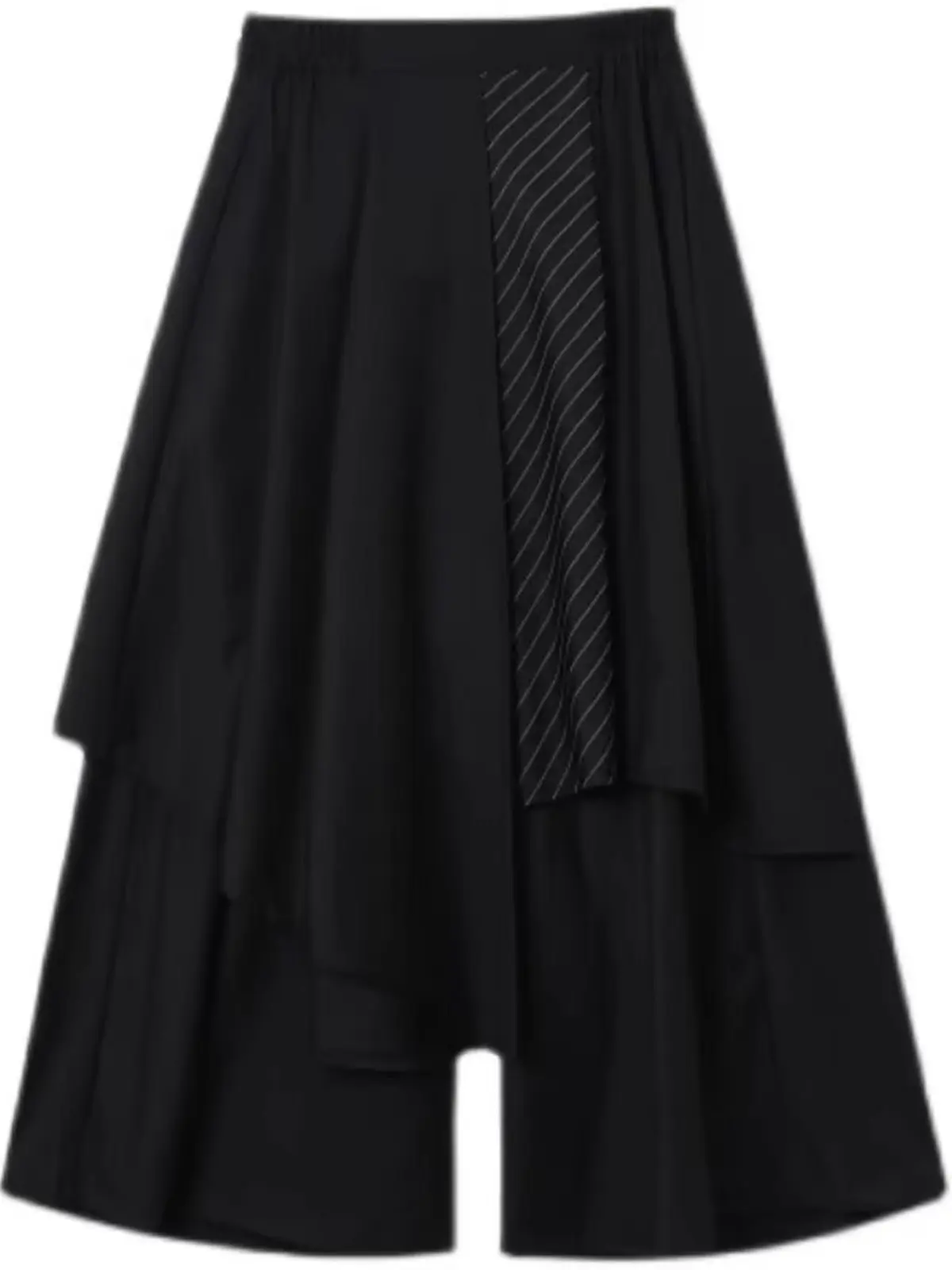 Loose Wide Leg Pants Men Women Samurai Pants Drapey Sle Straight Cut Trousers for Hair Sts Casual Spring Summer