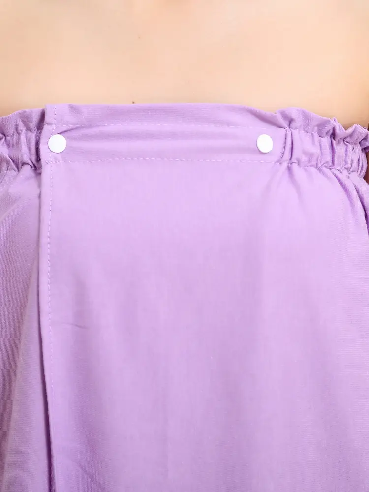 Pure Cotton Thin Strap Bath Robe Guest Service Beau Salon Sauna St Room Scrubbing Guest Dr Women's Batobe Skimpy