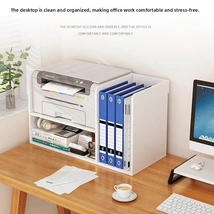 Office Cuter Printer Copier Multi-layer Storage Ra Organizer Desk Accory Small elf Stand Holder Home Organizer