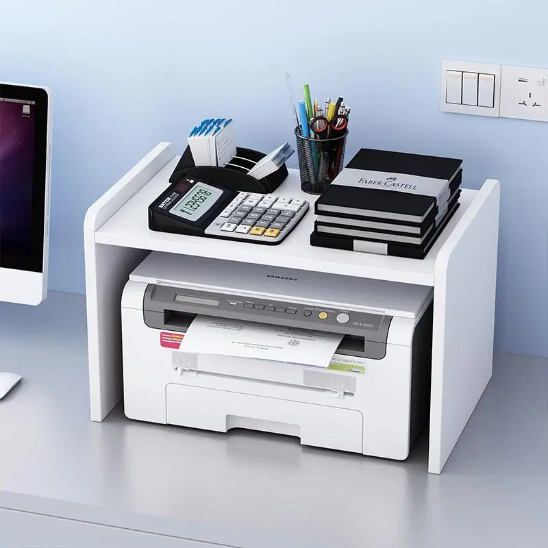 Office Cuter Printer Copier Multi-layer Storage Ra Organizer Desk Accory Small elf Stand Holder Home Organizer