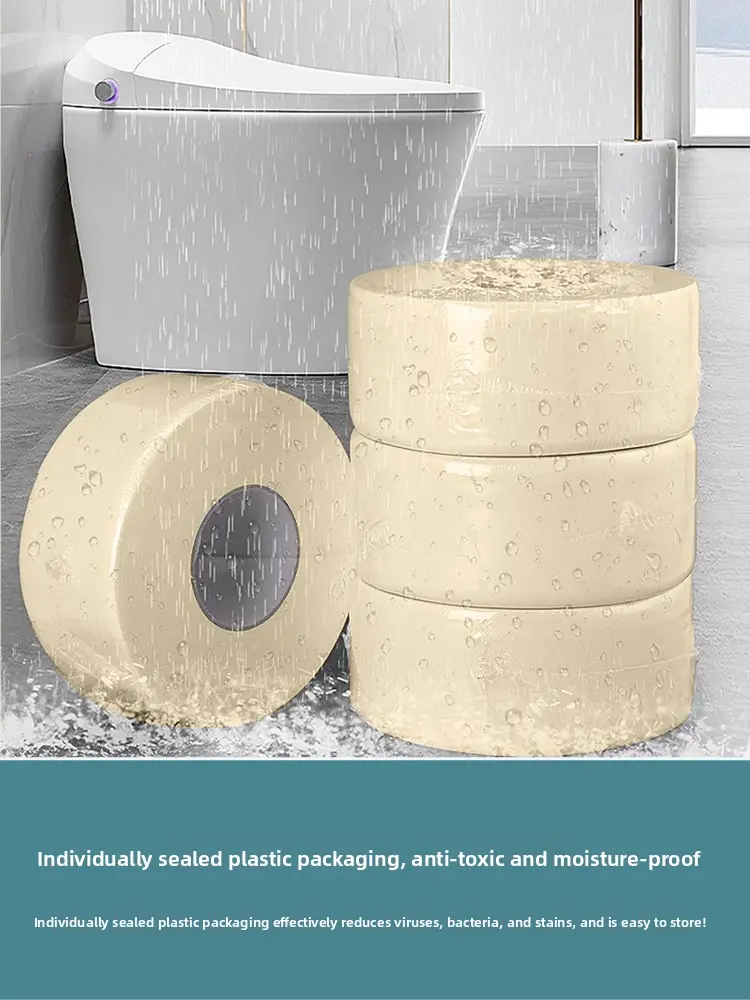 Large Roll Toilet Paper Hotel Special Big Size Box Commercial Bamboo Pulp Hand Towels Batoom Tissue Paper Jumbo Roll