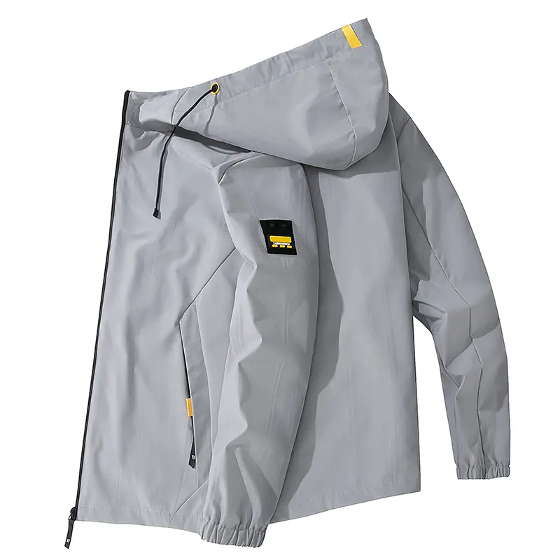 Men's Jacket Waterproof and Windproof Spring and Autumn Bomber Casual Jacket Men's Loose Clothing Top Men 5XL