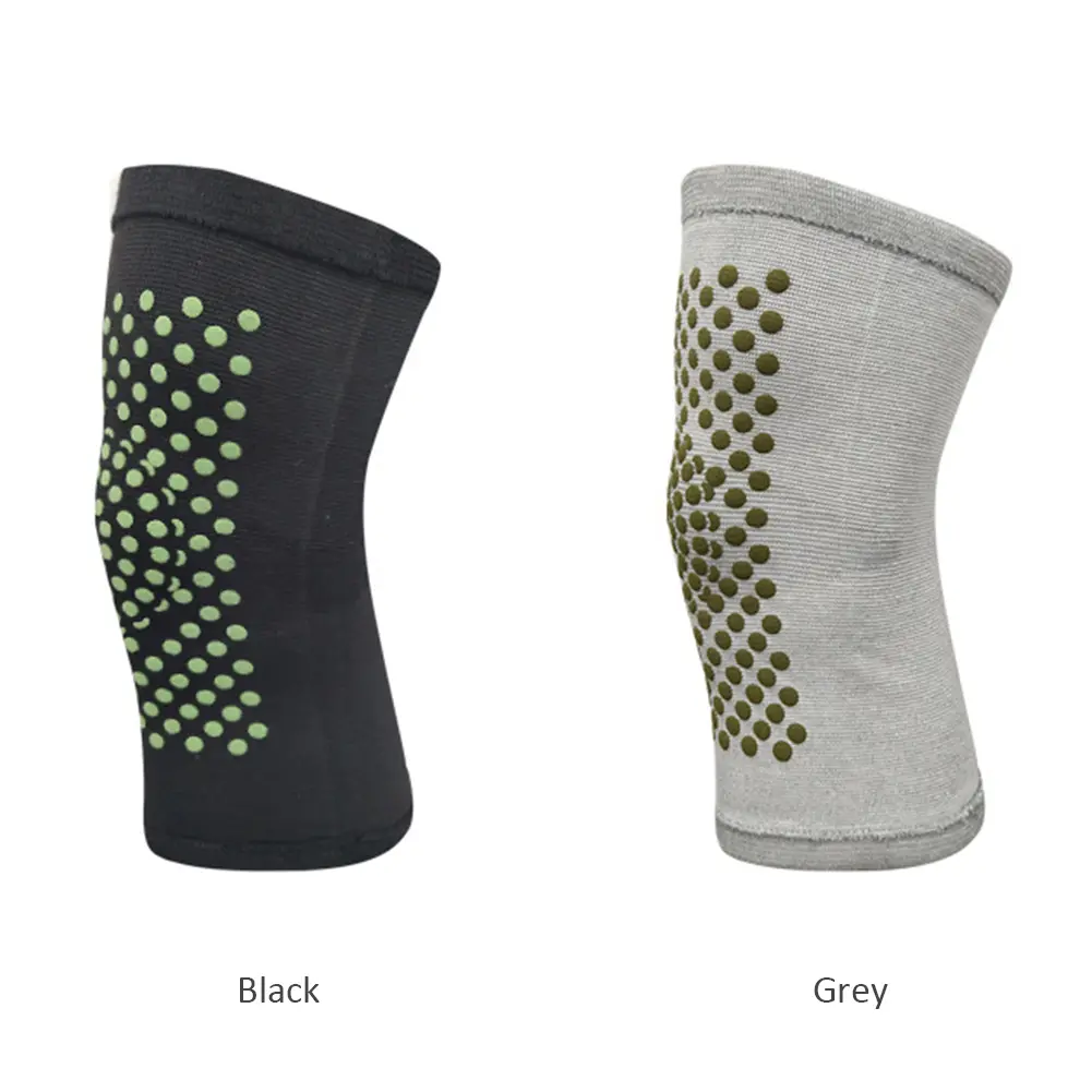 2Pcs Knee Sleeve Heating Pad Shaping Self Heating Arthritis Joint Knee Pads Pain Relief Anti Slip for Women Man
