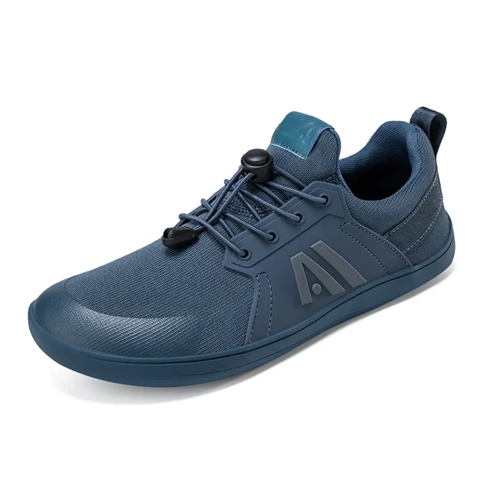 Men's Minimalist Shoes Running Sneakers with Wide Toe Box Hike Footwear Trail-Running Shoes for Hiking Outdoor Workout Training
