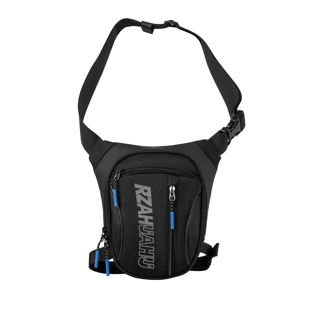 Motorcycle Drop Leg Bag Waterproof Motorbike Riding Chest Bag Adjustable Motorcycle Crossbody Bag for Hiking Camping Fishing