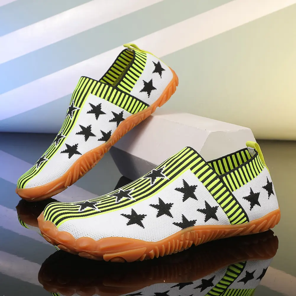 Knitted Loafers Comfortable Minimalist Walking Shoes Non Slip Barefoot Water Shoes Breathable for Outdoor Sports