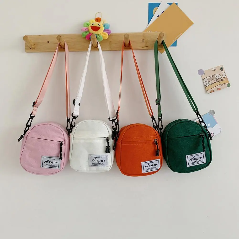 Women Casual Canvas Patchwork Mini Shoulder Messenger Bag Fashion Ladies Wallet