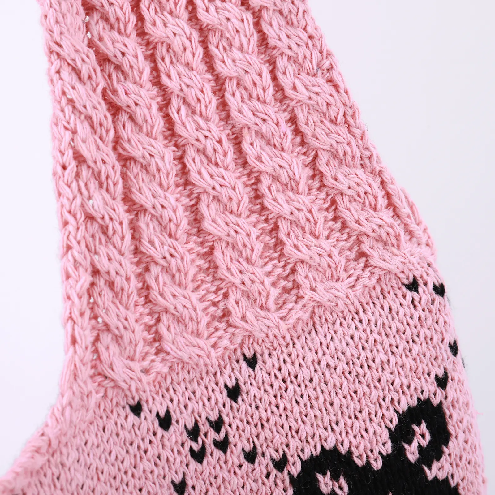 Women Crochet Tote Handbag Large Capacity Knitting Shoulder Bag Contrast Color Travel Shopping Handbag Ladies Daily Handbag