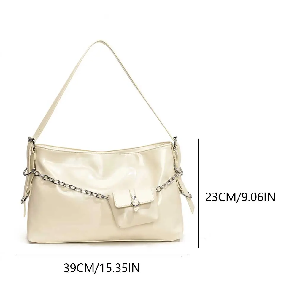 Ladies Trendy Shoulder Bag PU Leather Hobo Bag with Purse Crossbody Bag Large Capacity for Women