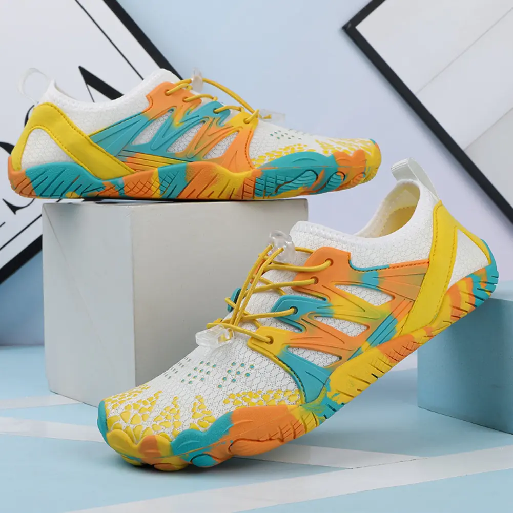 Water Shoes for Men Women Breathable Barefoot Shoes Outdoor Athletic Sport Shoes for Hiking Diving Boating Outdoor Water Sports