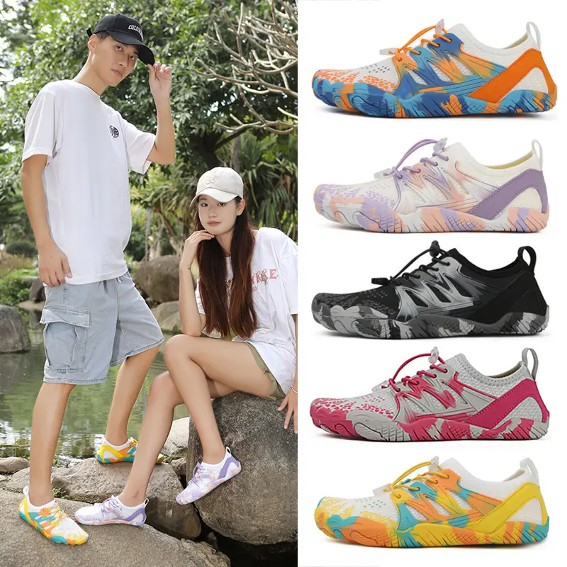 Water Shoes for Men Women Breathable Barefoot Shoes Outdoor Athletic Sport Shoes for Hiking Diving Boating Outdoor Water Sports