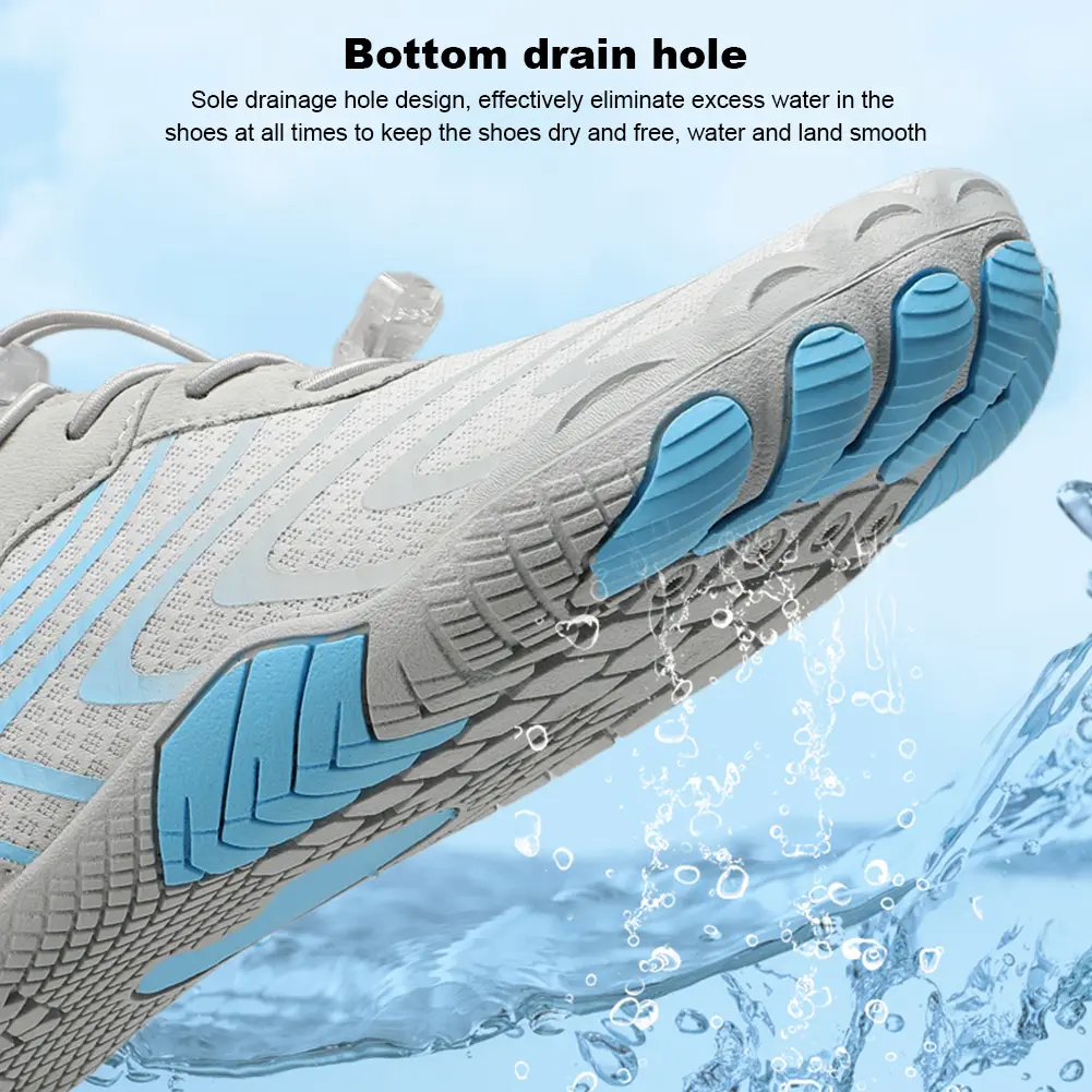 Water Shoes Barefoot Beach Sandals Qiuck Drying Surfing Snorkeling Shoes Sports Trainning Sneakers Men Women Aqua Shoes