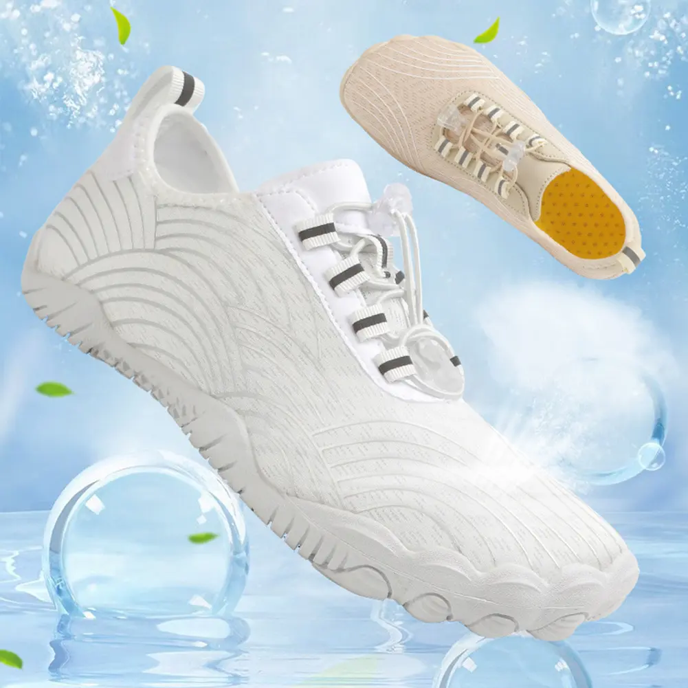 Water Shoes Non-slip Lightweight Aqua Shoes Breathable Barefoot Beach Shoes Quick Drying Surfing Shoes for Outdoor Beach