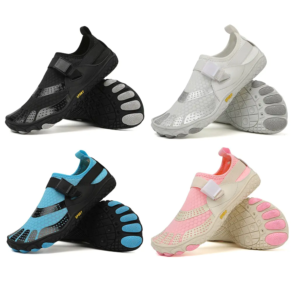 Men Women Beach Aqua Shoes Quick Dry Barefoot Aqua Shoes Size 36-45 River Sea Aqua Shoes Sneakers for Water Sports Outdoor Beach