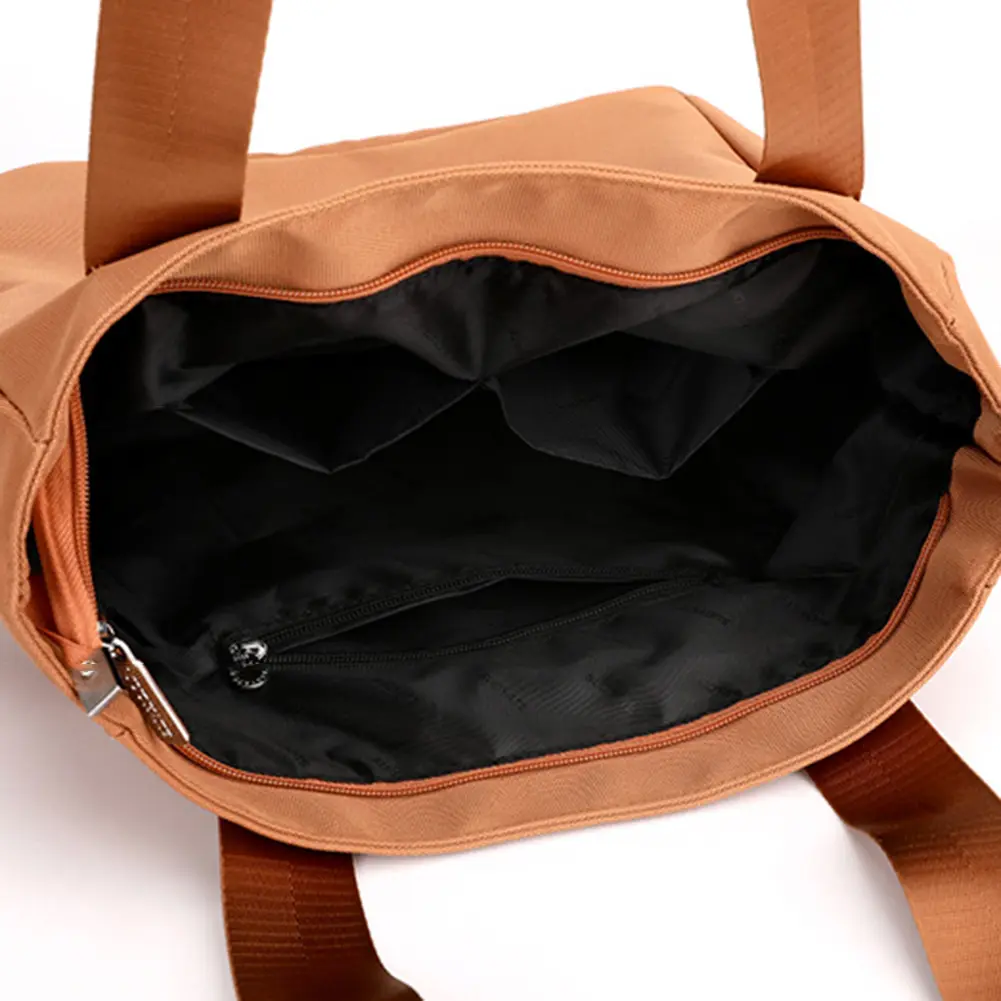 Women Hobo Satchel Bag Waterproof Nylon Shoulder Bag Trendy Lightweight Handbag Commuting Bag